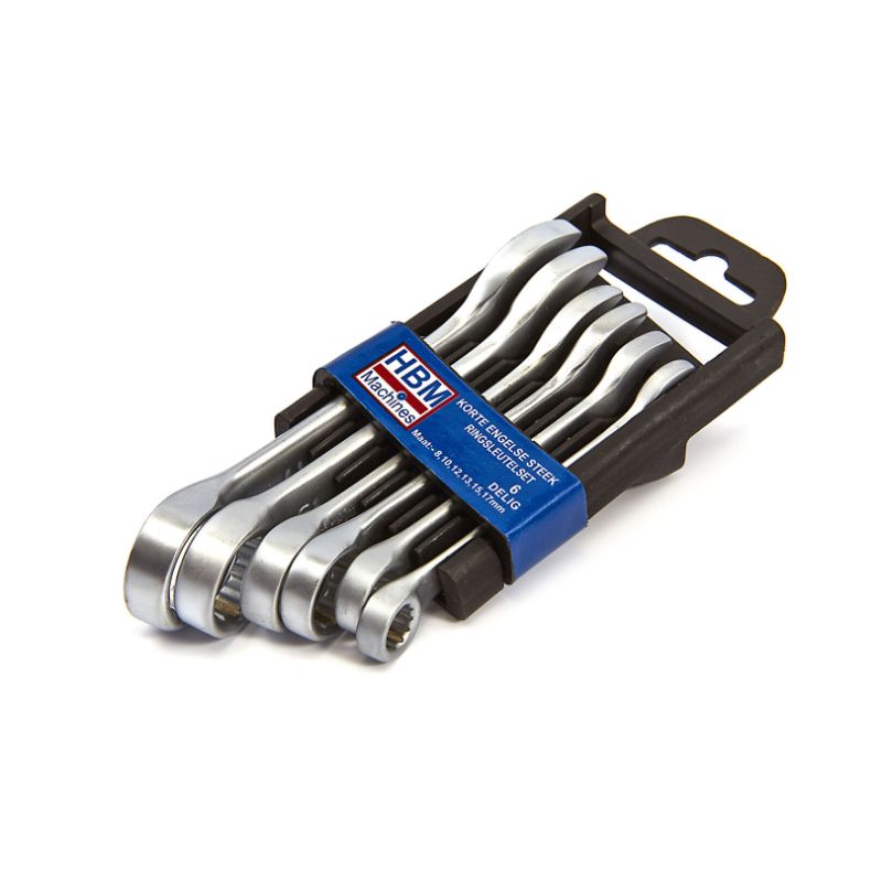 Set chei combinate scurte 8-17 mm 6 piese