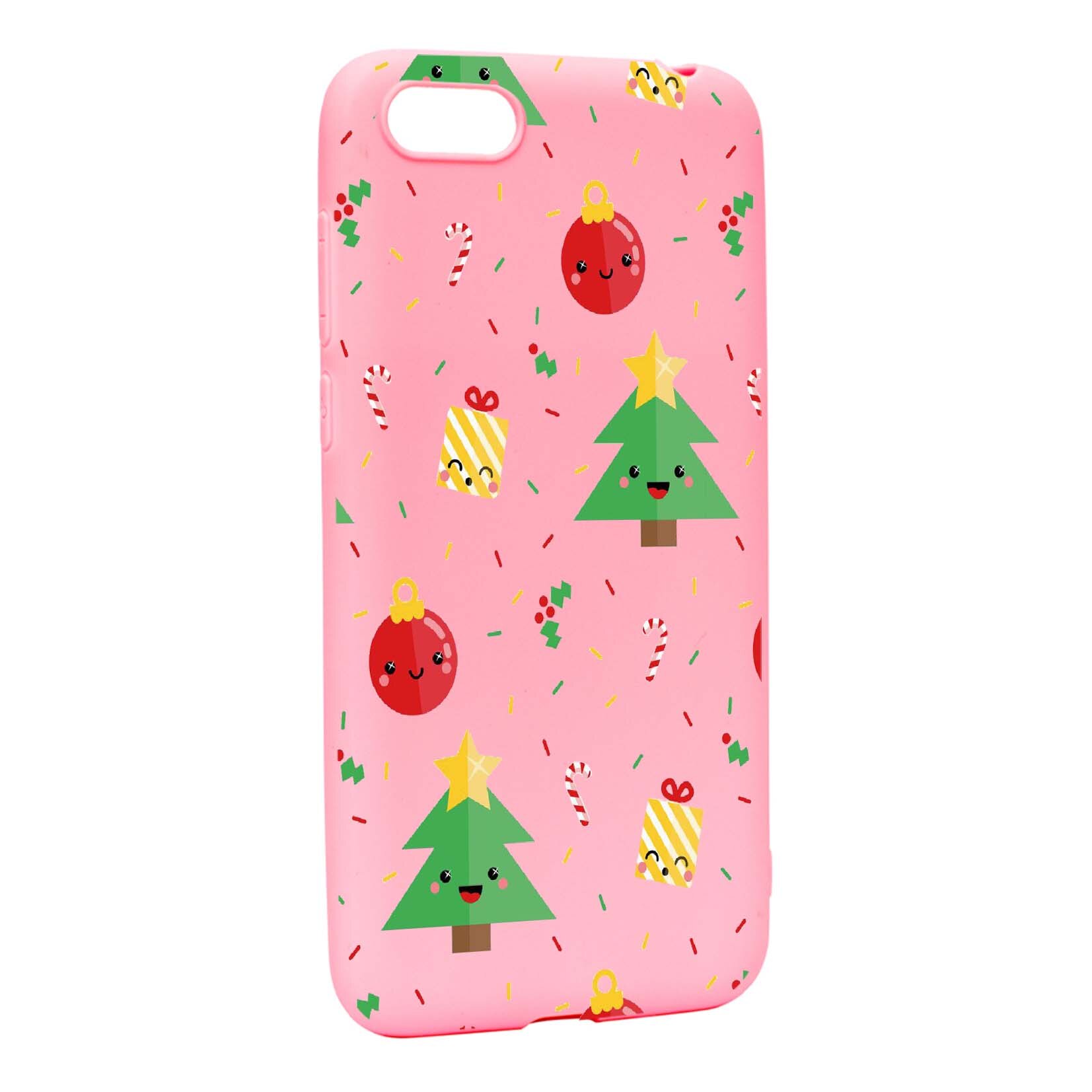 Husa de protectie Craciun, Christmas pentru Apple iPhone 7 / 8, rezistenta la uzura, anti-alunecare, din silicon Premium, P309