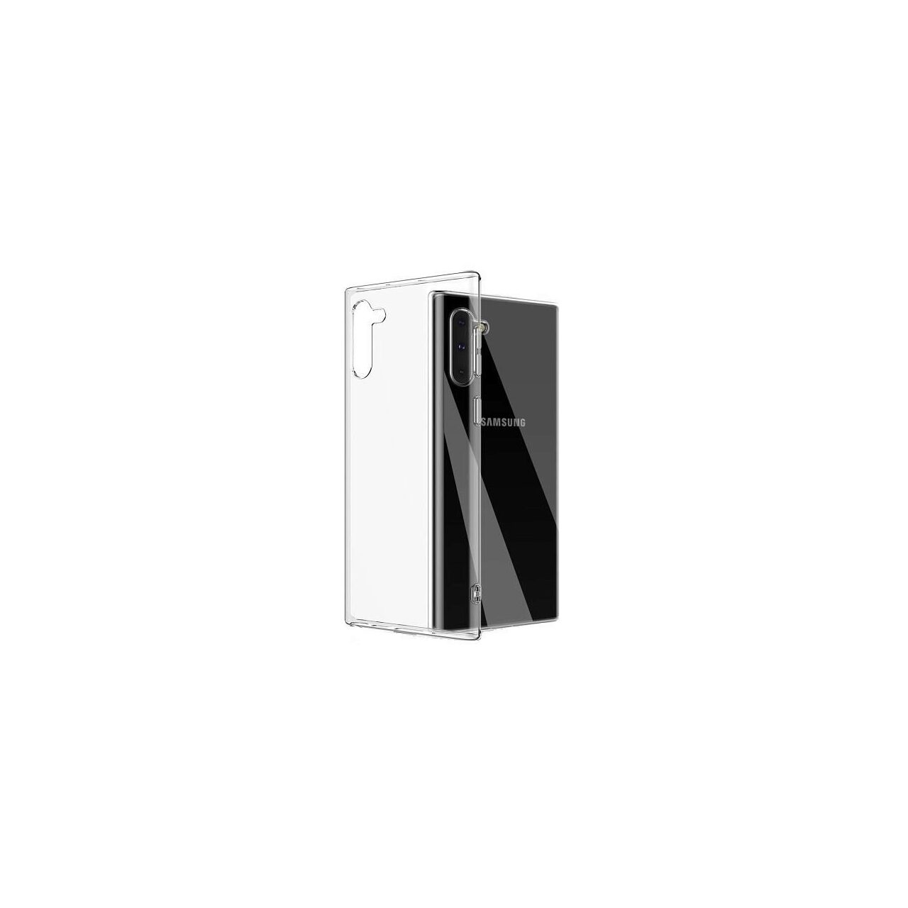 Husa Samsung Galaxy Note 10 - Iberry TPU UltraSlim Transparent