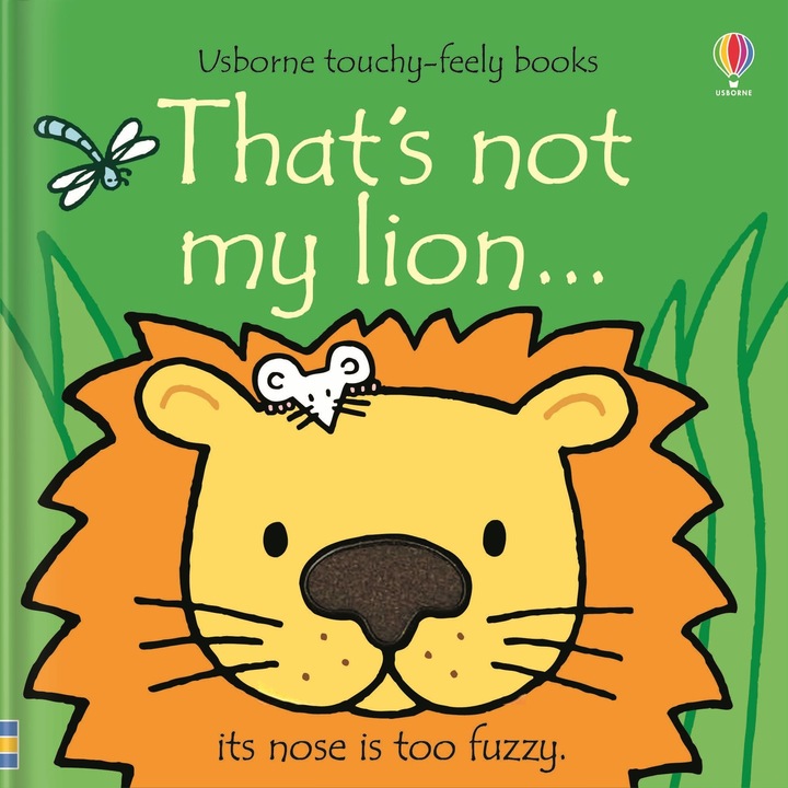 Книга "That's not my lion..." Usborne, С твърди корици, 6+ месеца