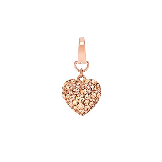 Pandantiv Fossil Charms JF01180791, Rose gold