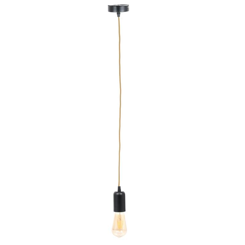 Lustra decorativa tip pendul, Negru Mat