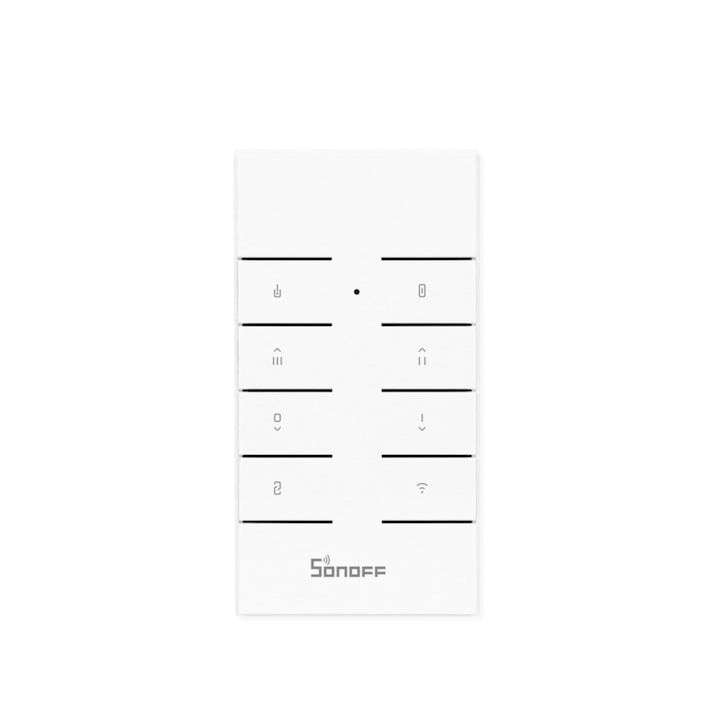 Telecomanda RF Sonoff RM433 cu Functie Sincronizare Wi-Fi, Reglaj intensitate lumini, Reglaj viteza ventilator255