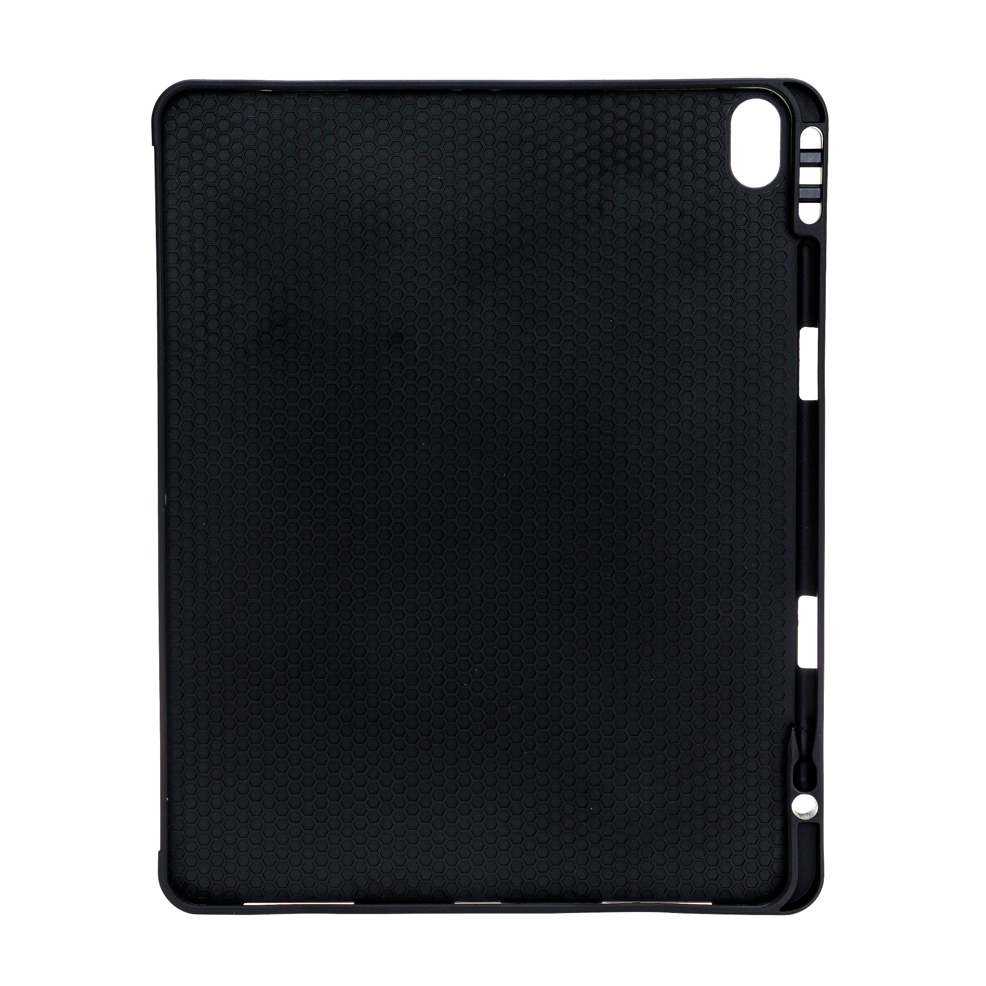 Husa piele naturala premium, protectie superioara, back cover, suport pencil integrat, iPad Pro 12.9 (2018) - Bouletta Felix, Antique tan