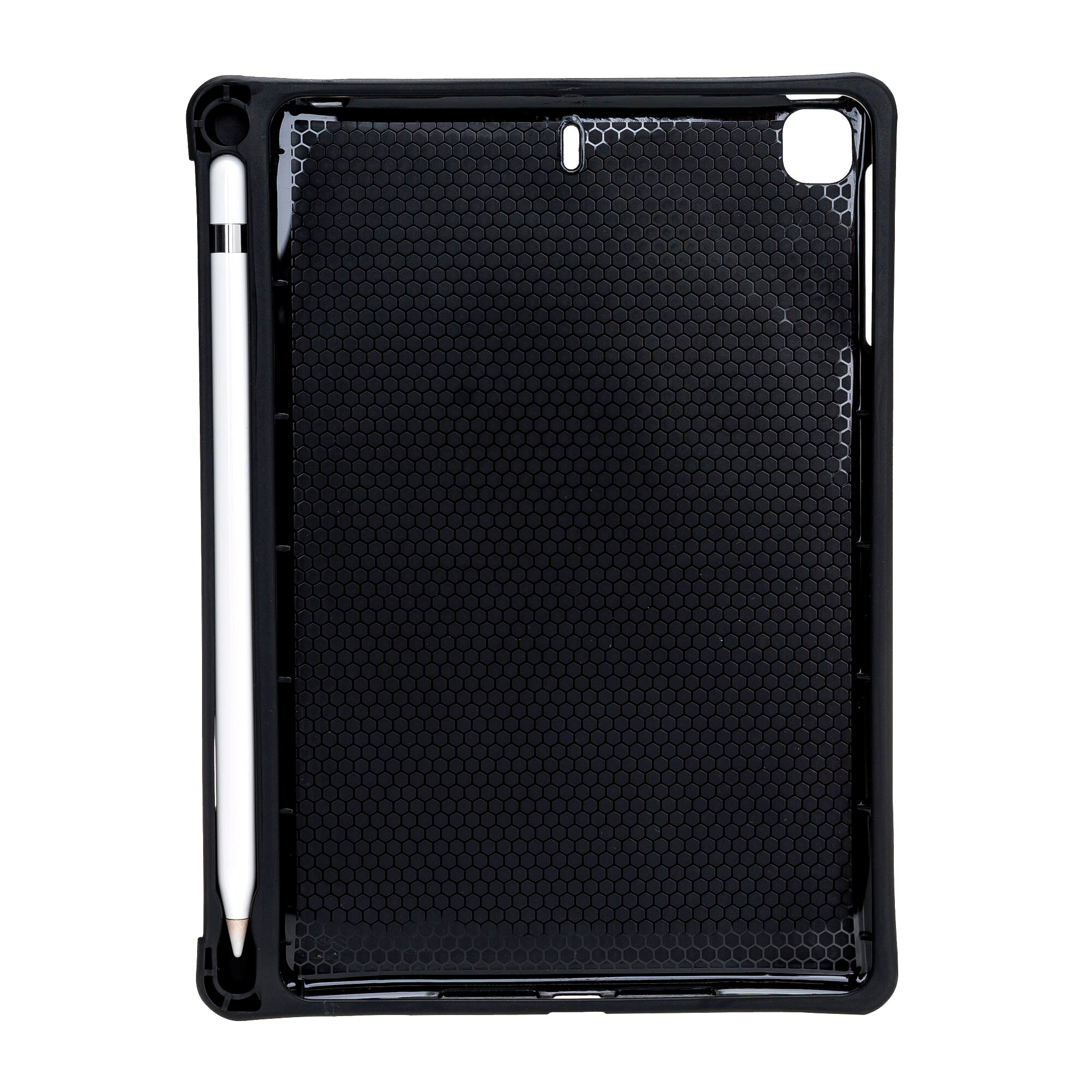 Husa piele naturala premium, protectie superioara, back cover, suport pencil integrat, iPad Mini 5 (2019) / Mini 4 - Bouletta Felix, Burnished tan