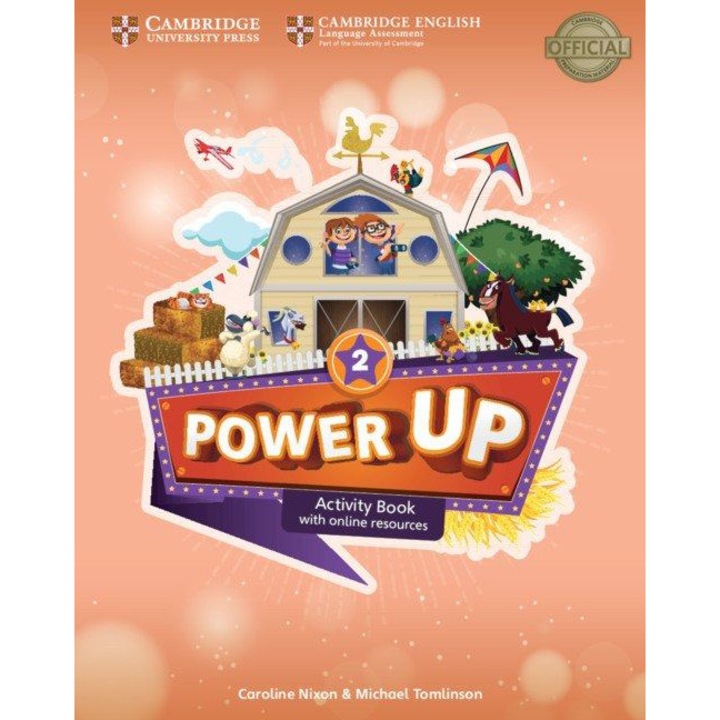 Книга за дейности за Power Up ниво 2 с онлайн ресурси и брошура за дома