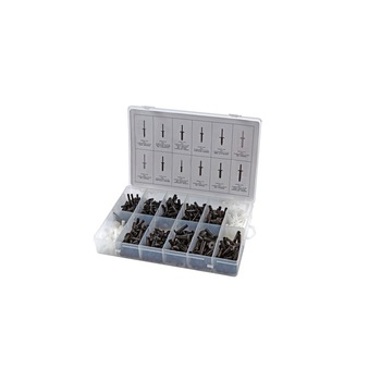 Set popnituri din plastic 235 buc Set popnituri din plastic 235 buc