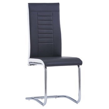 Set 4 scaune bucatarie/dining, vidaXL, Piele ecologica, 42 x 52,5 x 100 cm, Negru Set 4 scaune bucatarie/dining, vidaXL, Piele ecologica, 42 x 52,5 x 100 cm, Negru