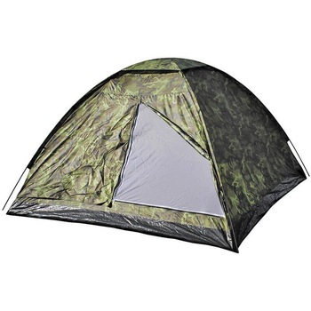 Cort camping MFH 3-PERSON TENT MONODOM M95 CZ, Poliester 190T/Fibra de sticla, Impermeabilitate 1500mm, 210x210x130cm, Model Camo Cort camping MFH 3-PERSON TENT MONODOM M95 CZ, Poliester 190T/Fibra de sticla, Impermeabilitate 1500mm, 210x210x130cm, Model Camo