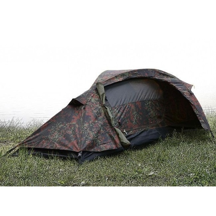 Mil-Tec 1 személy sátor Recom Flecktarn