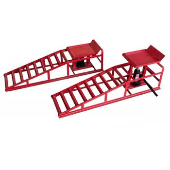 Set rampa auto cu elevare hidraulica 2t Set rampa auto cu elevare hidraulica 2t