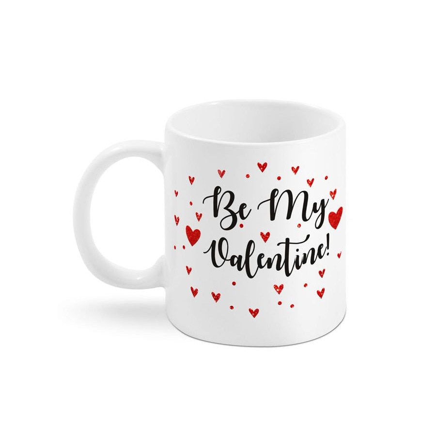 Cana mesaj Be my Valentine 300ml