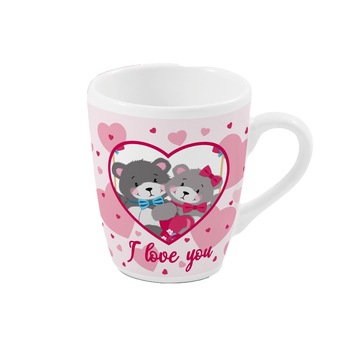 Cana mesaj 300ml, ursulet Cana mesaj 300ml, ursulet