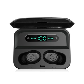 Casti Bluetooth Wireless F9 Last Impact®, Bluetooth 5.0, Audio In-Ear, Control Volum, Microfon Incoporat, Handsfree, Compatibile Android & iOS, Negru Casti Bluetooth Wireless F9 Last Impact®, Bluetooth 5.0, Audio In-Ear, Control Volum, Microfon Incoporat, Handsfree, Compatibile Android & iOS, Negru