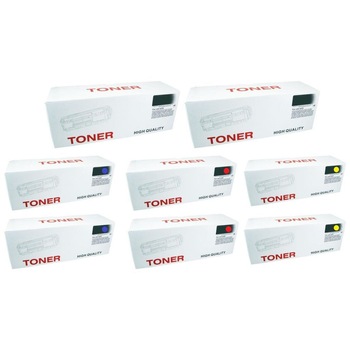 Pachet Cartus toner Speed Compatibil Brother 2x TN135BK Negru 2x TN135C Cyan 2x TN135M Magenta 2x TN135Y Galben 34000 pagini Pachet Cartus toner Speed Compatibil Brother 2x TN135BK Negru 2x TN135C Cyan 2x TN135M Magenta 2x TN135Y Galben 34000 pagini