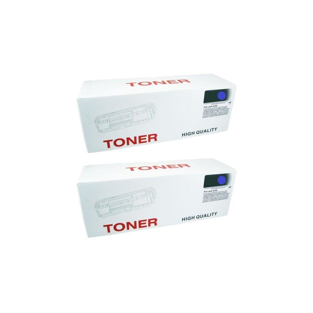 Pachet cartus toner Speed Q3961A (122A) cyan x2 compatibil HP 8000 pagini