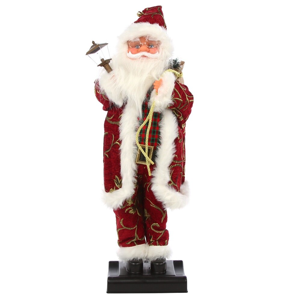 Mos Craciun dansator Novatim 81 cm, alimentare baterii