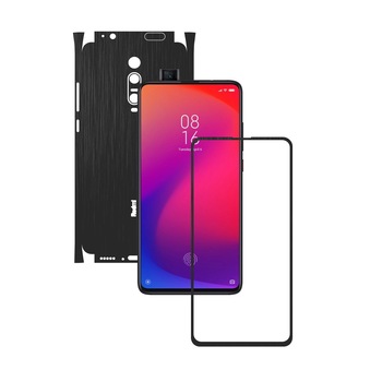Folie Protectie Carbon Skinz pentru Xiaomi Redmi K20/ K20 Pro/ K20 Premium - Brushed Negru 360 Cut, Skin Adeziv Full Body Cover pentru Rama Ecran, Carcasa Spate si Laterale Folie Protectie Carbon Skinz pentru Xiaomi Redmi K20/ K20 Pro/ K20 Premium - Brushed Negru 360 Cut, Skin Adeziv Full Body Cover pentru Rama Ecran, Carcasa Spate si Laterale
