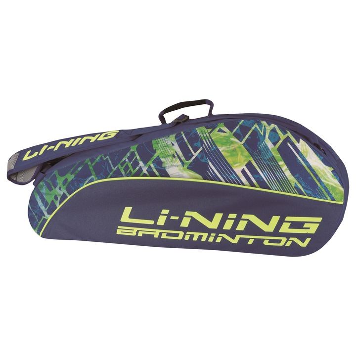 Geanta sport, Li-Ning, Albastru inchis/Gri