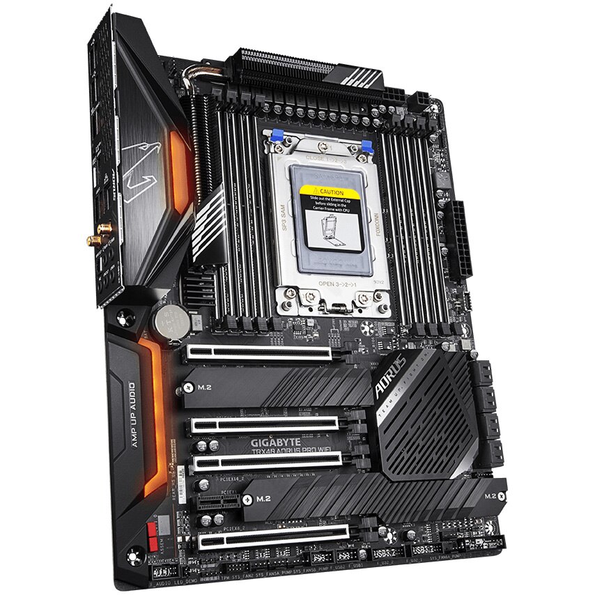 Дънна платка GIGABYTE TRX40 AORUS PRO WIFI, Socket TRX4 - eMAG.bg