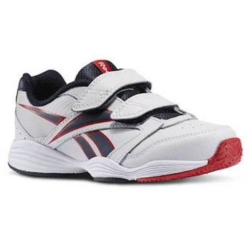 Pantofi sport Reebok Play Range, Alb/Bleumarin/Rosu, Velcro 34EU Pantofi sport Reebok Play Range, Alb/Bleumarin/Rosu, Velcro 34EU