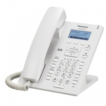 Telefon SIP Panasonic KX-HDV130NE, Alb Telefon SIP Panasonic KX-HDV130NE, Alb
