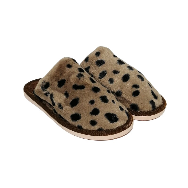 Papuci casa dama Trendd Spoty, Maro, 38-39