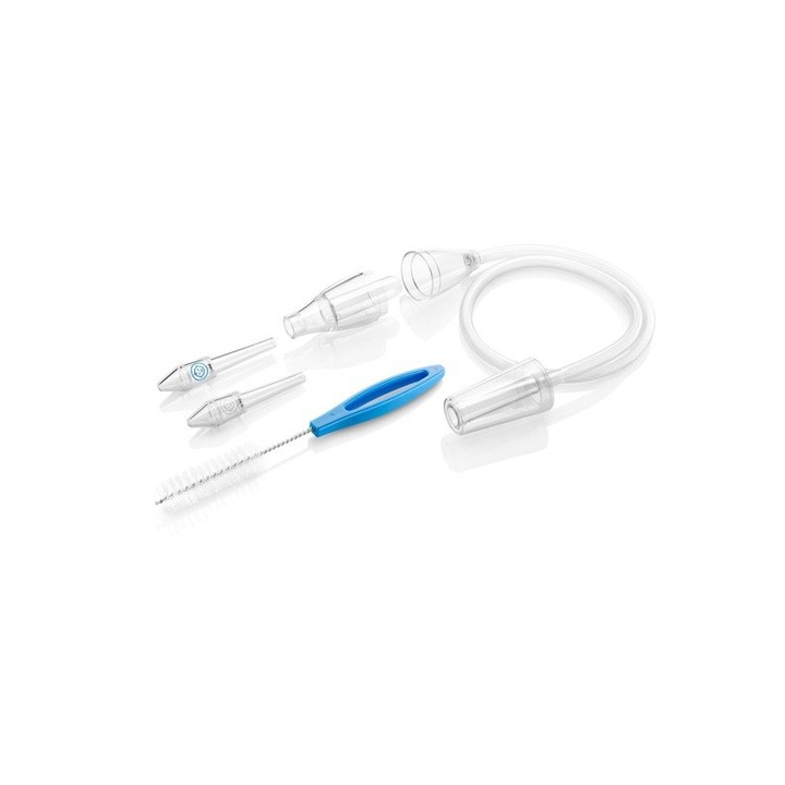 Aspirator nazal conectat la aspirator Katarek plus 412023, Alb