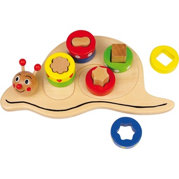 Jucarie de sortare a formelor, melc, Legler Jucarie de sortare a formelor, melc, Legler