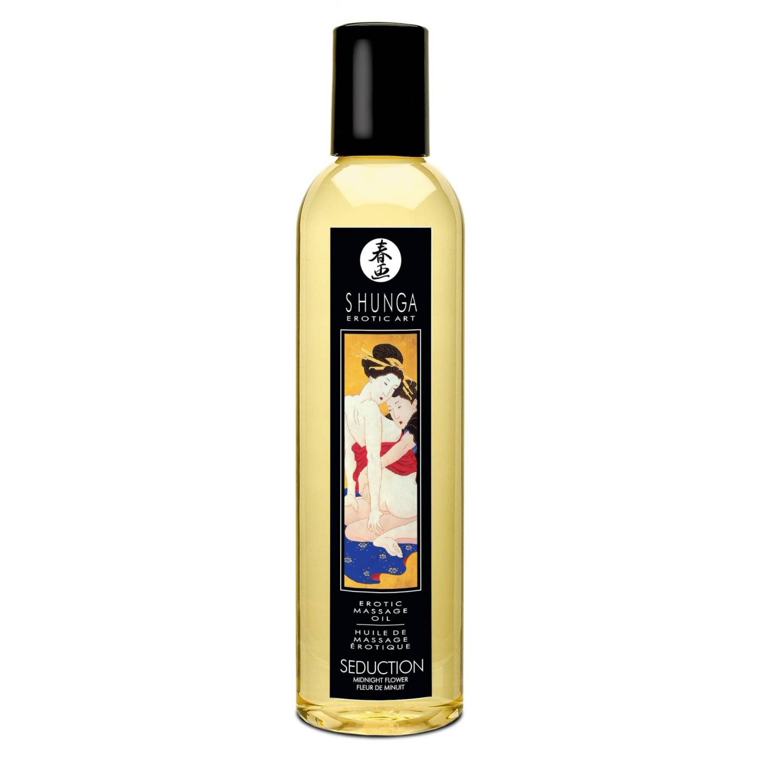 Ulei Masaj Shunga Midnight Flower 250 ml
