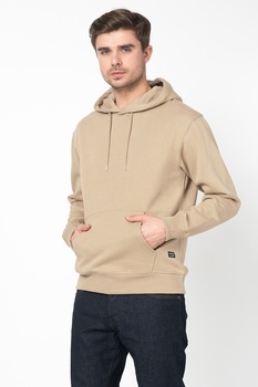 Jack&Jones, Hanorac relaxed fit cu buzunar kangaroo 12161145, Maro camel Jack&Jones, Hanorac relaxed fit cu buzunar kangaroo 12161145, Maro camel