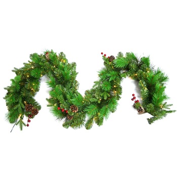 Ghirlanda cu 120 LED-uri, Hoff, D 270 cm, lumina calda, alimentare baterii Novatim Ghirlanda cu 120 LED-uri, Hoff, D 270 cm, lumina calda, alimentare baterii Novatim