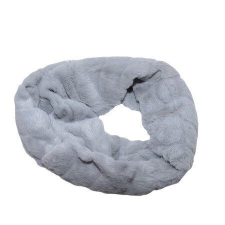 Esarfa din blanita fina circulara ,D&J Exclussive, gri