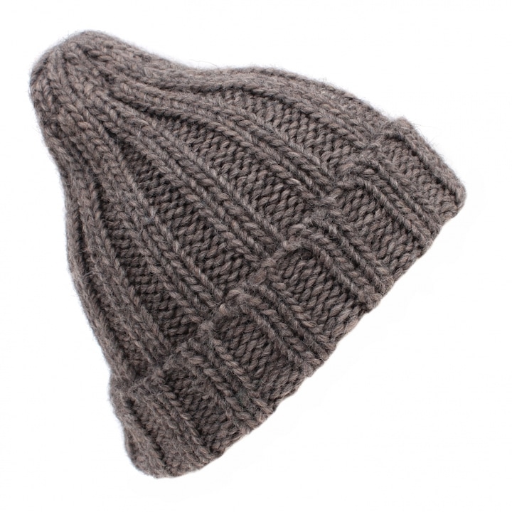 Мъжка плетена шапка Raffaello Bettini RB 013/2453, Кафяв