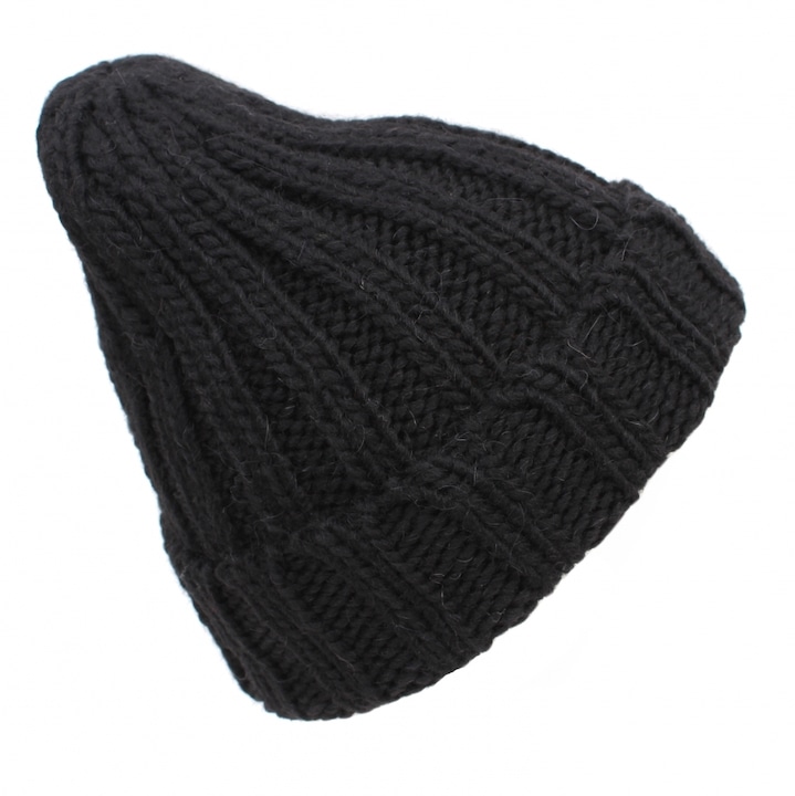 Мъжка плетена шапка Raffaello Bettini RB 013/2453, Черен