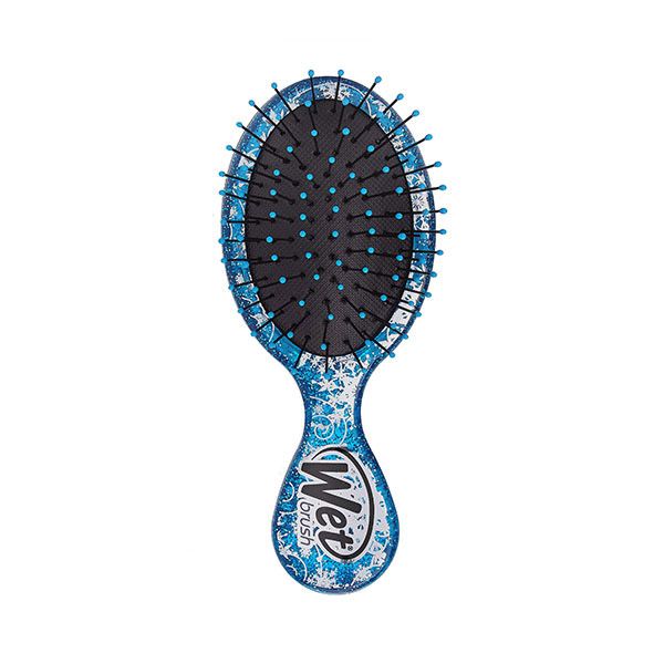 Perie pentru par Wet Brush Mini Detangle Snowflake