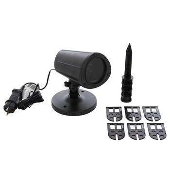 Proiector Led Craciun, exterior / interior, Hoff, multicolor, animat, 6 filme interschimbabile Proiector Led Craciun, exterior / interior, Hoff, multicolor, animat, 6 filme interschimbabile