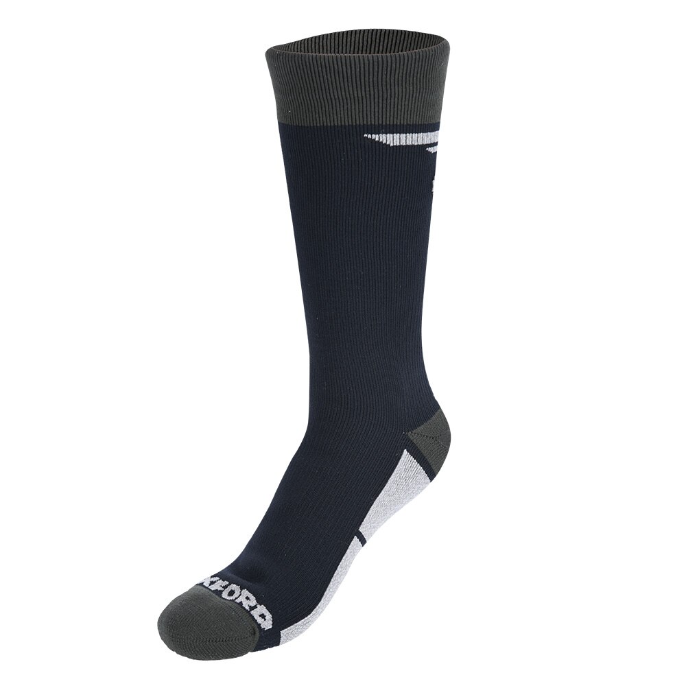 Sosete moto OXFORD - waterproof, negre S, US 35-39