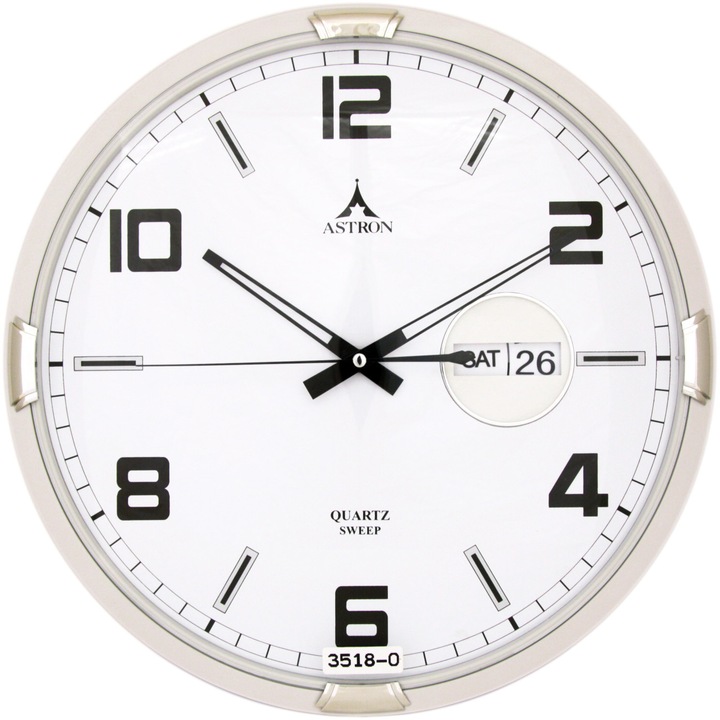 Ceas decorativ, Astron, Alb