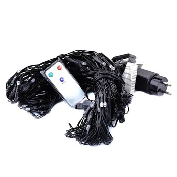 Instalatie de Craciun Actuel tip plasa 120 LED-uri, dimensiuni 2 m x 1 m, 8 programe, conector si controler, Multicolor Instalatie de Craciun Actuel tip plasa 120 LED-uri, dimensiuni 2 m x 1 m, 8 programe, conector si controler, Multicolor