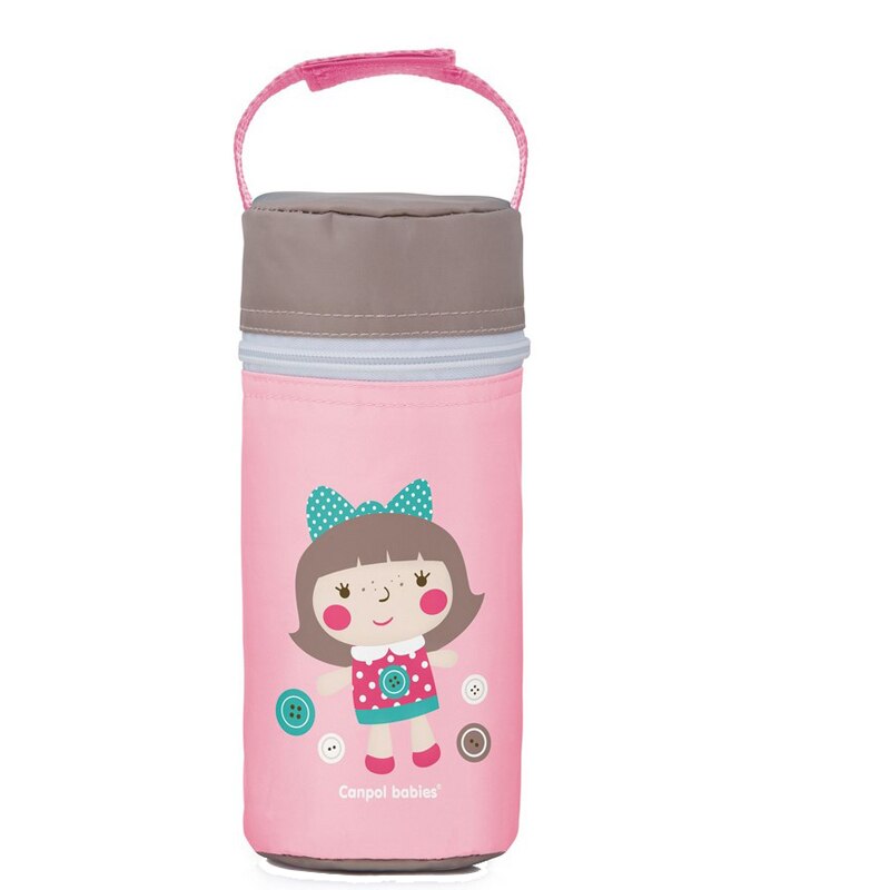 Termos pentru biberoane 240 ml Canpol Babies 190520, Roz