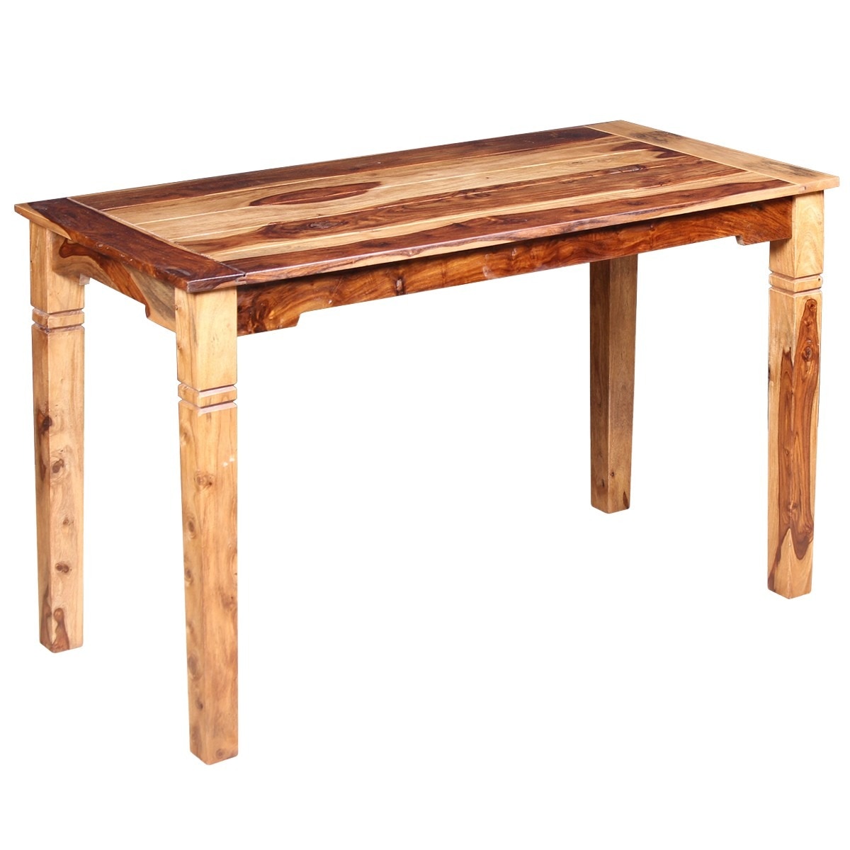 Masa de bucatarie, vidaXL, Lemn masiv palisandru, 120 x 60 x 76 cm, Maro