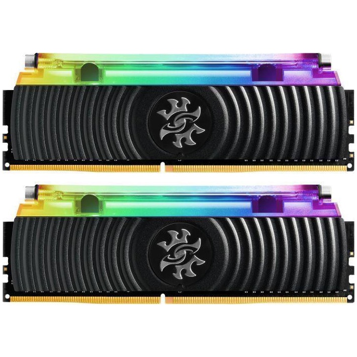 Memorie ADATA XPG Spectrix D80 RGB, Liquid, 16GB (2x8GB) DDR4, 3000MHz, CL16