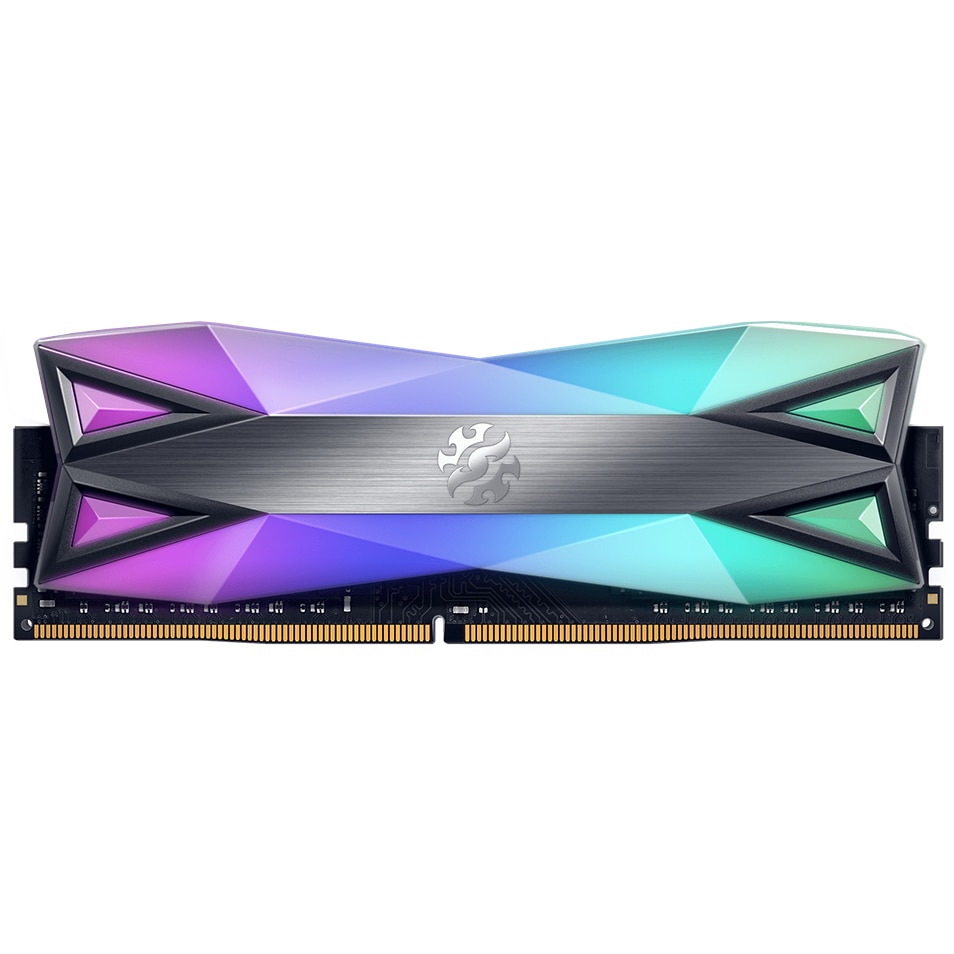 Memorie ADATA XPG Spectrix D60G RGB, 8GB (1x8GB) DDR4, 4133 MHz, CL19