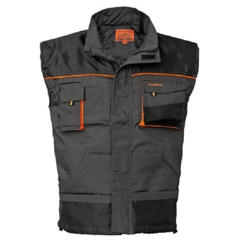 Vesta barbati, model Classic Win, captuseala groasa, culoare gri, marimea XL Vesta barbati, model Classic Win, captuseala groasa, culoare gri, marimea XL