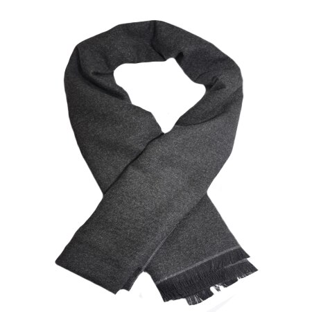 Fular rafinat, barbatesc cu doua fete , D&J Exclussive, gri
