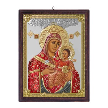 Icoana Argint Maica Domnului Bethleem 170X215mm, Color, ClassGifts Icoana Argint Maica Domnului Bethleem 170X215mm, Color, ClassGifts