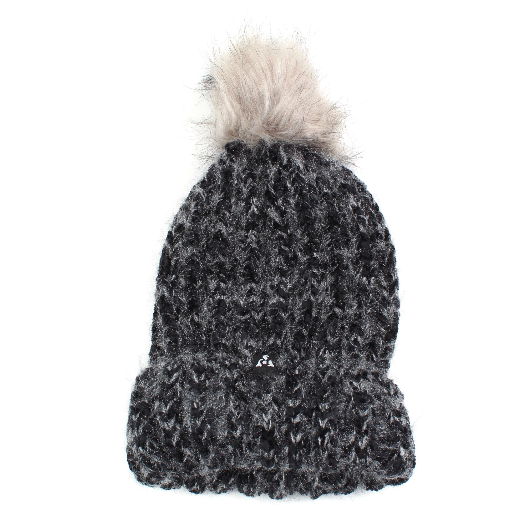 Caciula Dama Revenge cu ciucure, negru