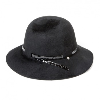 Palarie dama HatYou CF0278, Lana, Negru Palarie dama HatYou CF0278, Lana, Negru