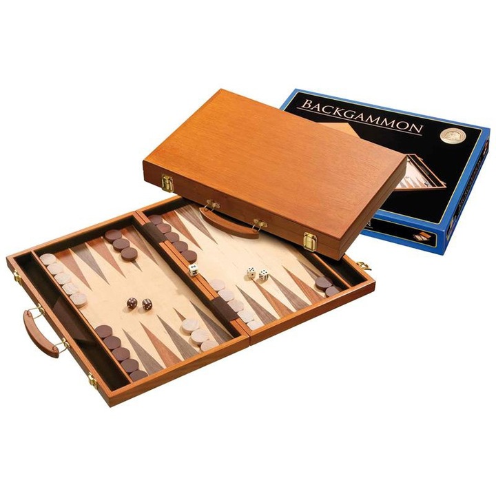 Set joc table / backgammon - frasin - 45x59 cm